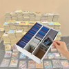 MZONGZI Card Storage Box 2400 Count,Monster 3 Row Storage Box