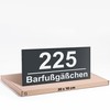 20 x 10 cm House Number Anthracite Made of Weather-Resistant,