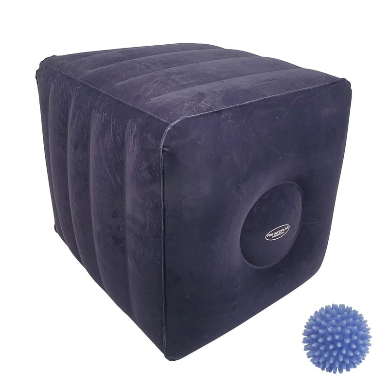FabaCare Leg Raiser Cube, Intervertebral Disc Cube with Blue Hedgehog