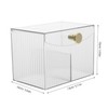 Baluue Convenient Makeup Organizer Transparent Lipstick Storage Box for Vanity