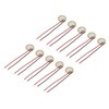 uxcell 10 Pcs Piezo Discs 10mm Acoustic Pickup Transducer Element Trigger Buzzer CBG Guitar