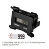 Jayron AC/DC 8V to 60V Digital LCD Hour Meter Gauge