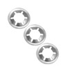 sourcing map 50PCS Internal Tooth Push on Locking Washers M10