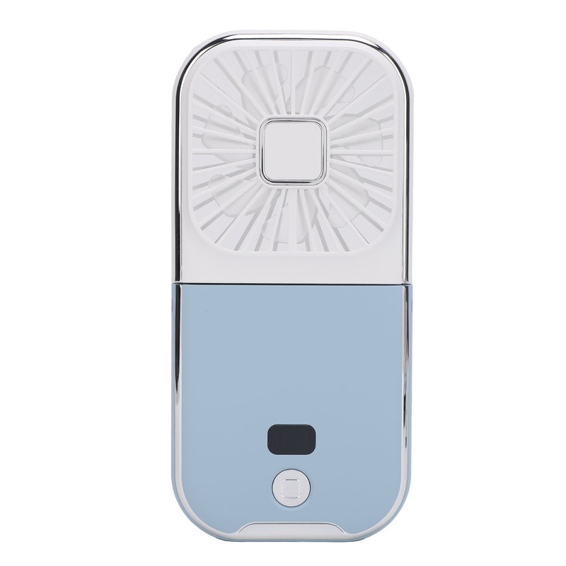 Foldable Necklace Fan Folding Digital Desktop Mobile Phone Holder Small