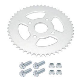 ZUDKSUY 420 Chain 50Tooth 40mm rear sprocket gear for motocross, with screws*4