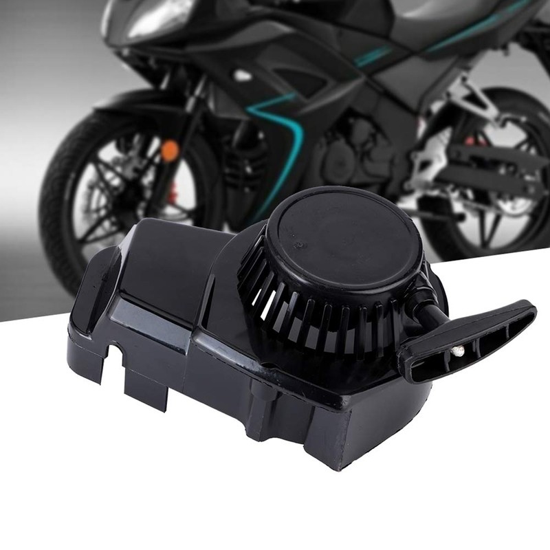 Pocket Bike Motorcycle Pull Starter Plastic Black 47-49cc 2-Stroke Motorcycle