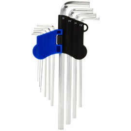 Silverline Expert Hex Key Imperial Set 10pce 1/16" - 3/8" (589679)