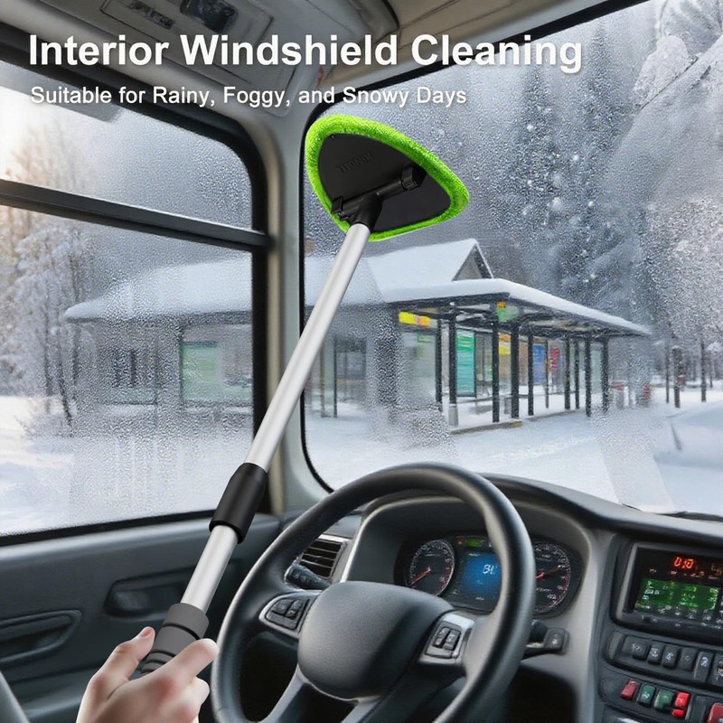 XINDELL 29-inch Windshield Cleaner Tool – Car Interior Window Cleaning