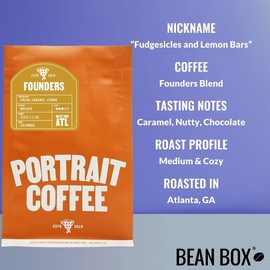 Bean Box Sampler - Roasted by Portrait, 3-Pack, Whole Bean, Gourmet Coffee