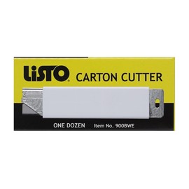 Listo Carton Cutter, Box of 12 by Listo