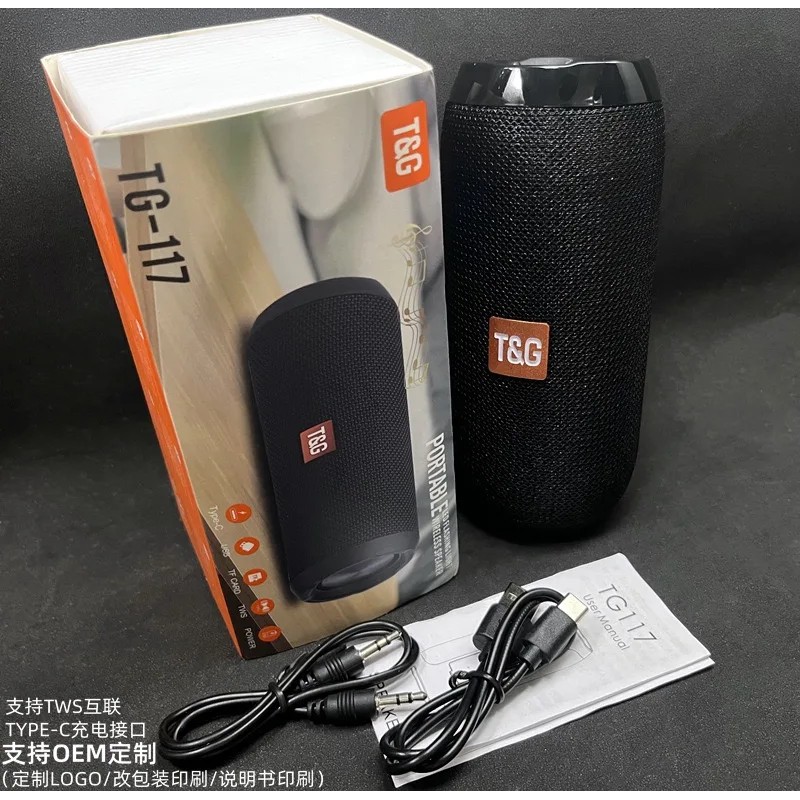 OEM T&G TG117 Speaker Outdoor Mini Wireless BT Sports Waterproof