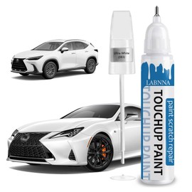 Ultra White (083) Touch Up Paint for Lexus-Exact Match 2 in 1 touchup Paint Pen for Chips and Nicks Repair Car Paint Scratch Repair Kit