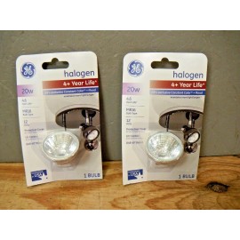 GE Halogen 20w Mr16 BAB/CG 12 Volts Floodlamp Qty=2 per Order