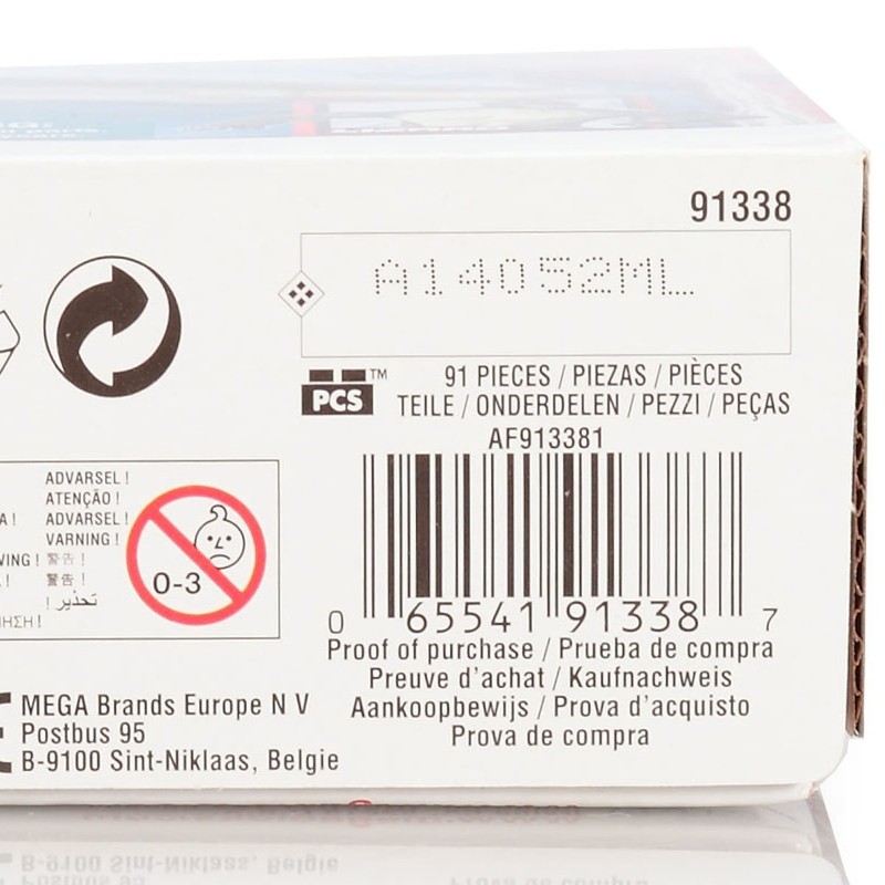 Mega Bloks Lizard Man Sewer Speeder