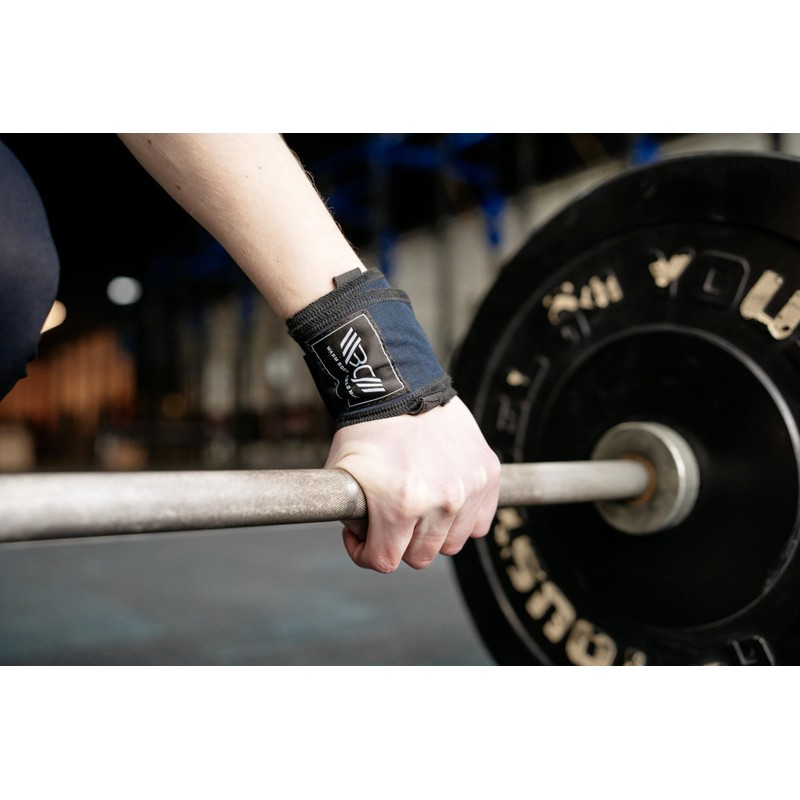 WARM BODY COLD MIND - Premium Cotton Weight Lifting Wrist