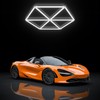 ALLYES Hexagon Garage LED Lights - Hexagonal LED Panel, 6500K,5940LM,