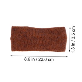 LIFKOME 3Pcs Cotton Thick Ear Warmer Headbands Elastic Hair Wraps for Women Stylish and Comfortable for Cold Weather for Everyday Wear