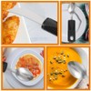 Healifty 6Pcs Elderly Adaptive Utensils Set Stainless Steel Anti-Shake Tableware