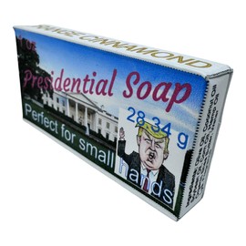 The presidential soap, perfect for small hands, 1 oz guest soap bar 3 delicious scents (Orange Cinnamond)