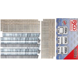 BGS Peg, Bolts, Nails, Nail Set, Pack of 600 – BGS 3010 1
