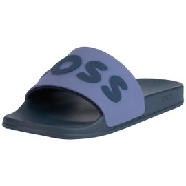 BOSS Men's Kirk rblg_N Slide, Navy, 36 EU, navy