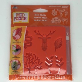 Plaid Mod Podge Mold - Mystical Forest - 25132