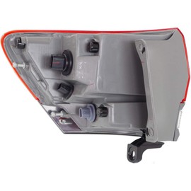 CarLights360 For Jeep Grand-Cherokee 2014-2017 Tail Light Assembly Outer Laredo.Limited.Overland.Summit MD W/Gray Trim Passenger Side DOT Certified | CH2805110 | 68236104AC