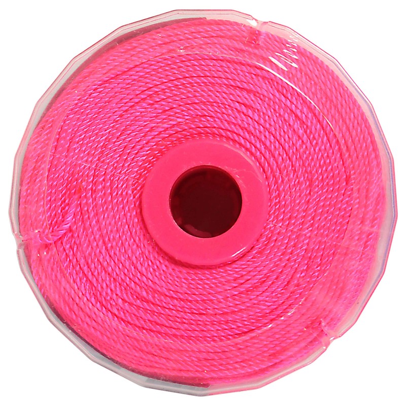 BIGMAN LE-190 Reel Winding Nylon Water Thread, Extra Thick, Pink
