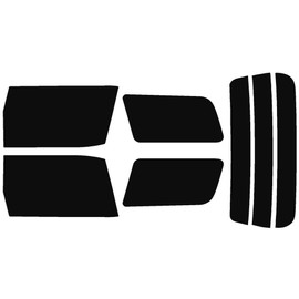 JNK NETWORKS Precut Blue Tint Film Kit for Any Car,Truck,Minivan,SUV(All Windows Plus Back Windshield)