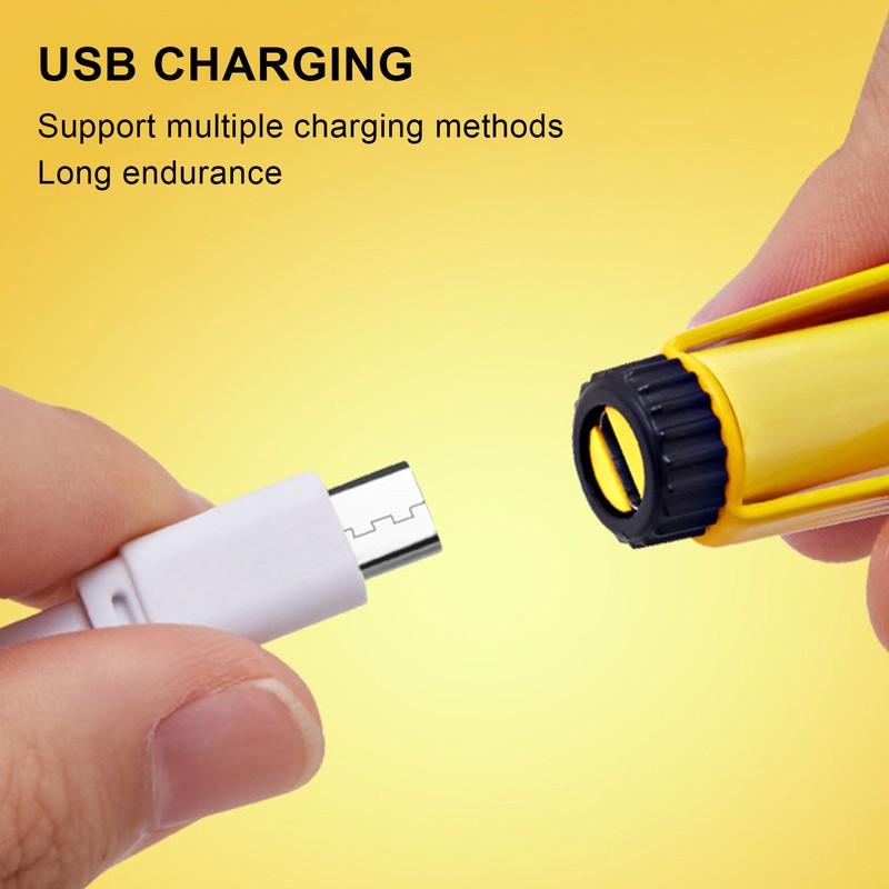 Rechargeable LED Luminous Earpick Ear Tweezers Portable Earwax Removal Cleaning