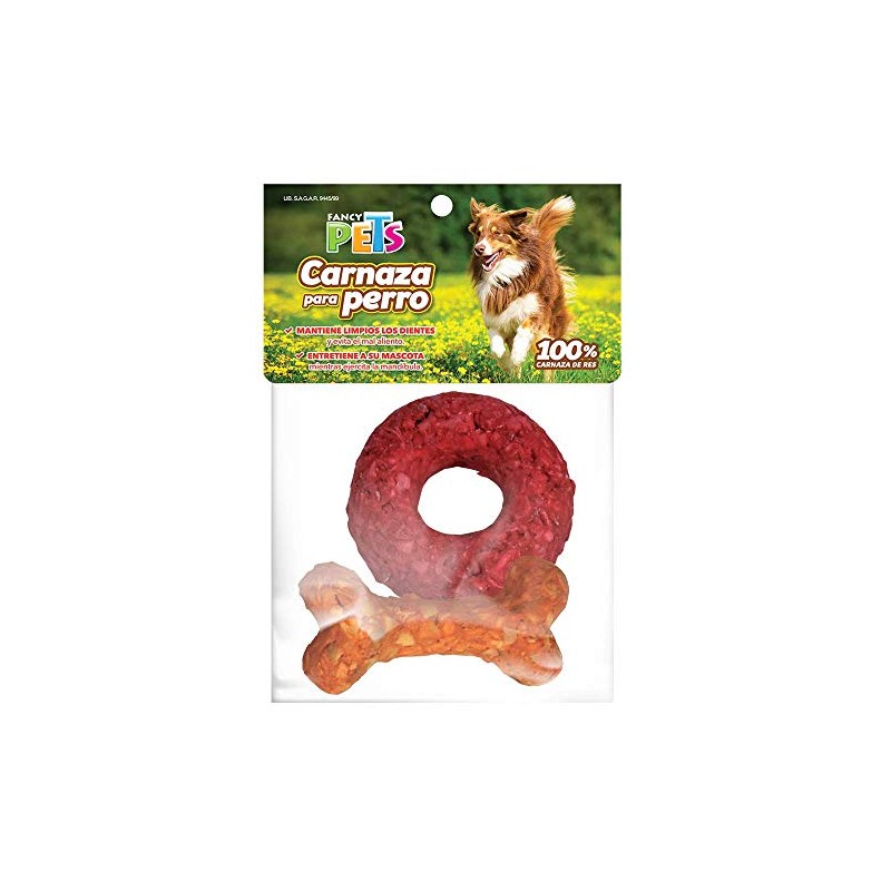 Fancy Pets Carnaza Triturada Dona y Hueso para Perro 2