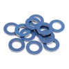UTSAUTO Oil Drain Plug Gaskets Crush Washers Seals Rings Part # 90430-12031 for Prius Tundra Sienna Highlander Scion Corolla Rav4（12mm) 12 Packs