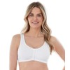 Bestform 5006014 Comfortable Unlined Wireless Cotton Stretch Sports Bra with