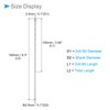 CoCud Extra Long Twist Drill Bit 2.5mm x 160mm High