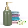 uxcell Soap Dispenser-14Oz Ceramic Dish Hand Soap Dispenser with Pump