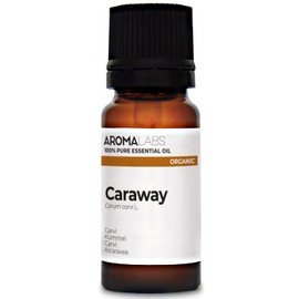 BIO - Caraway Essential Oil - 10mL - 100% Pure, Natural, Chemotyped and AB Certified - AROMA LABS (French Brand)