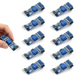 Kazeori 10pcs TCRT5000 Infrared Reflection Sensor Module IR Barrier Line Track Photoelectric Switch