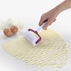 Metaltex 18 x 7 cm Lattice Cutter Pastry Roller, White