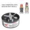 600/900W Replacement Extractor Blade, Stainless Steel Blade Base Juicer Accessories