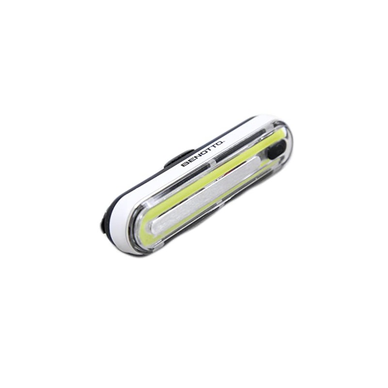 BENOTTO Luz Urbano Delantera USB 240Lumens (3.7V) 8xFunciones Negro JY-6085F