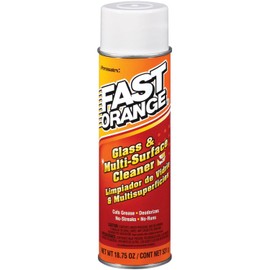 Permatex 25544 Fast Orange Glass and Multi-Surface Cleaner, 18.75 oz net Aerosol Can