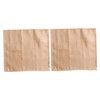 KONTONTY Emergency Blanket 2pcs Fireproof Mat Camping Blankets Fiberglass Heat