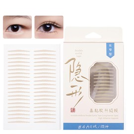 DayaEmmoTQ Double Eyelid Tape - Ultra Fine Nude Natural Low Profile Double Layer Tape Strong Easy to Apply Waterproof Double Sided Strong Double Eyelid Tape (M)