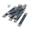 Flex Frame Bag Closures, 20PCS Metal Internal Flex Frame Kiss