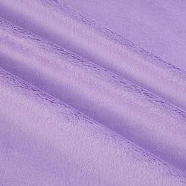 Shannon Minky Solid Cuddle 3 Lilac, Fabric by the Yard