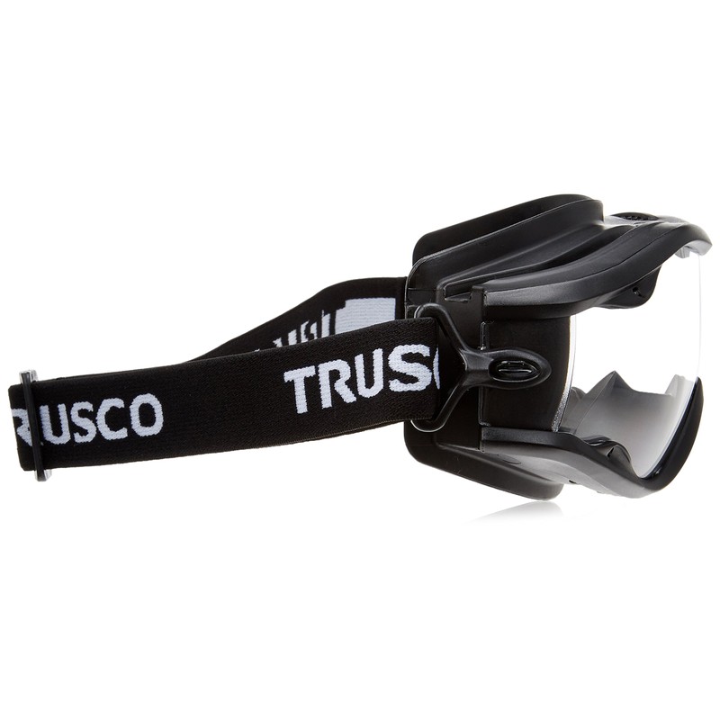 Trusco TSG-22BK Safety Goggles (Wide View) Black Frames