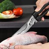 Frafuo Heavy Duty Kitchen Chicken Shears With Anti-Slip Handle &