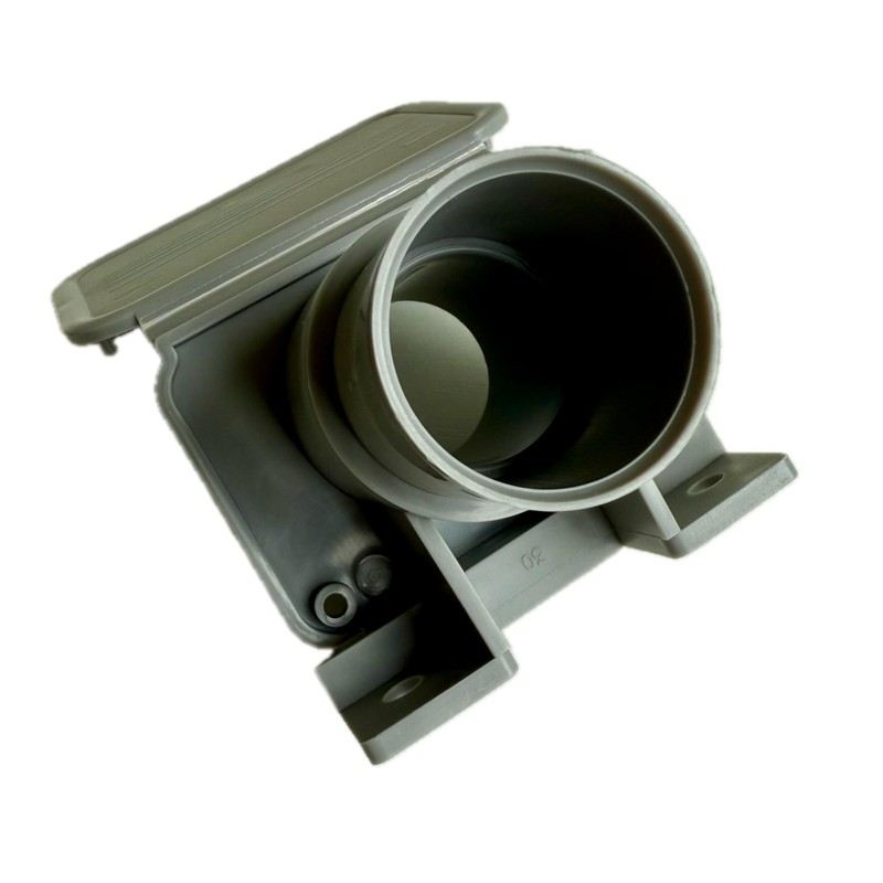 2 x 28mm Waste Outlet Hose Sockets with Flap –