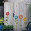 Keluna Large Flower Stencils - Giant Sunflower Stencils for Wall