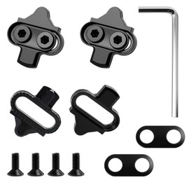 Bike Cleats,Bicycle Shoes Cleats Converting Adapters for Spinning Indoor Cycling and Mountain Biking Bicycle Cleat for Men and Women